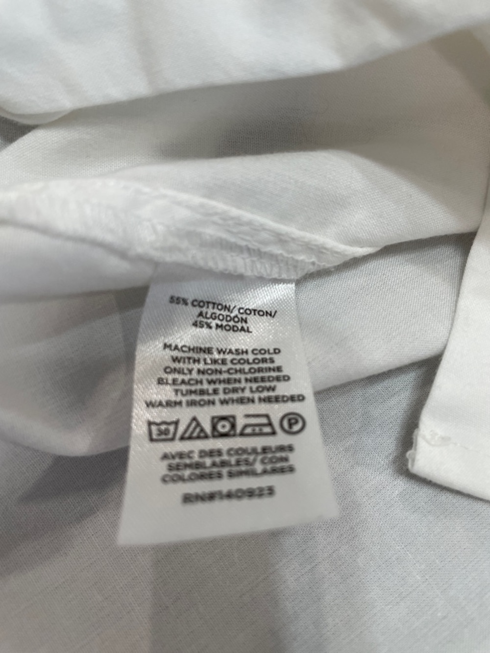 LOFT White Ruffle-Trim Blouse MP - Picture 6 of 11